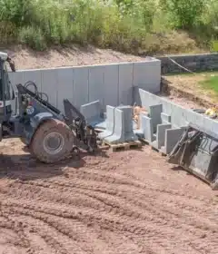 soutènement en béton