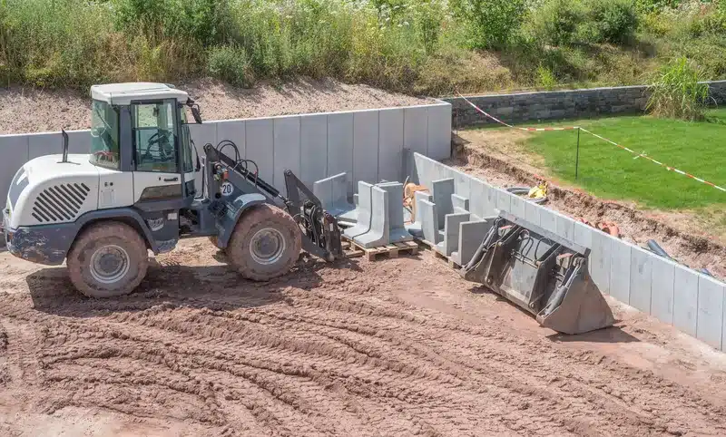 soutènement en béton